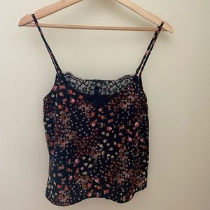 Floral and Lace cami